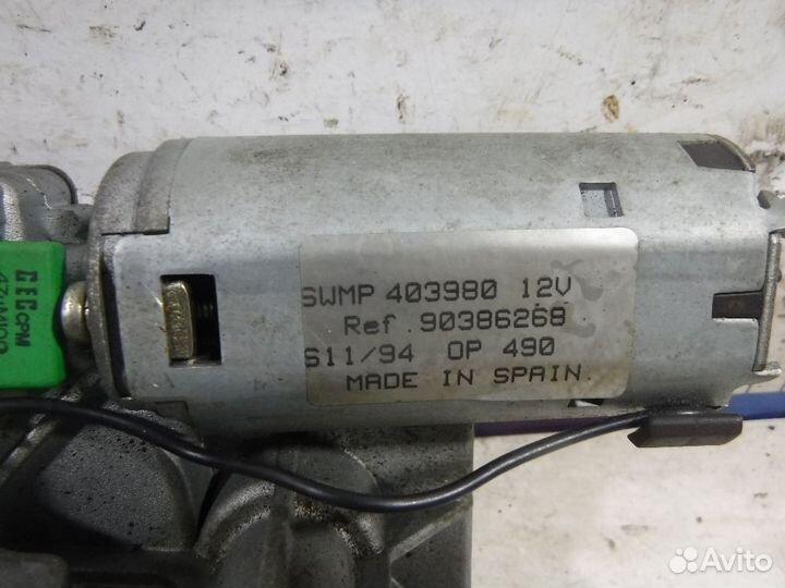 Моторчик стеклоочистителя задний Opel Corsa B