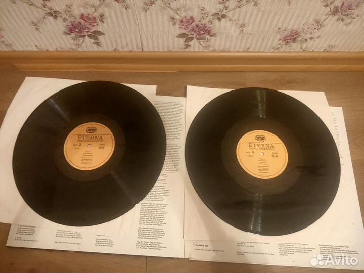 Виниловая пластинка германия verdi messa DA requie