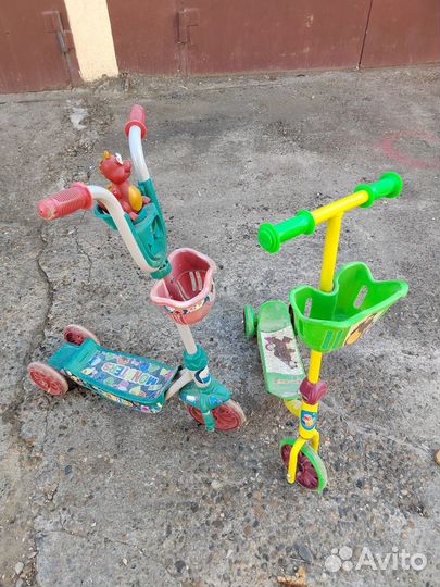 Самокат детский трехколесный