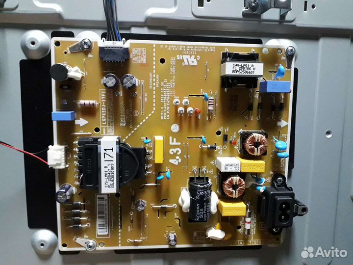 Блок питания с LG 43lk5910plc