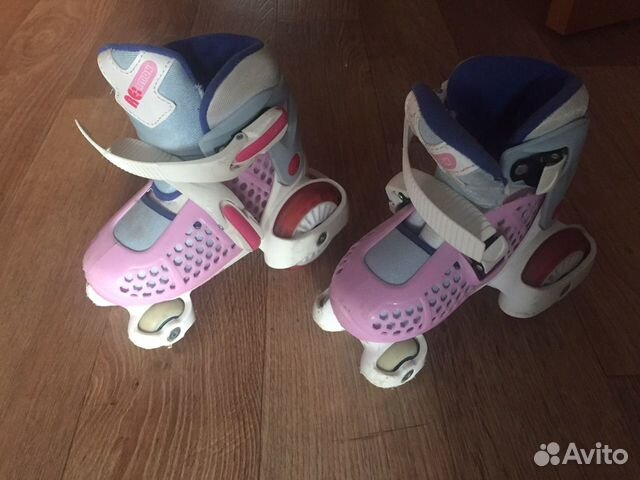 Роликовые коньки детские раздвижные