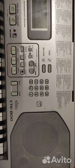 Синтезатор casio ctk 800