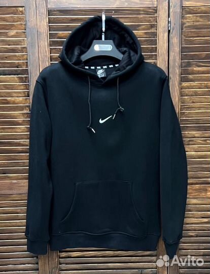 Худи nike на флисе унисекс