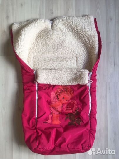 Тёплый конверт для грудничка