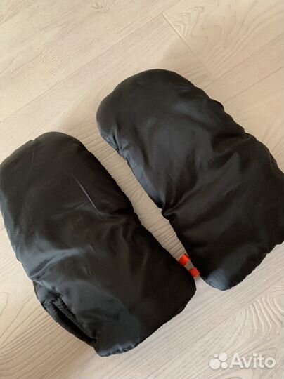 Муфта варежки на коляску на санки