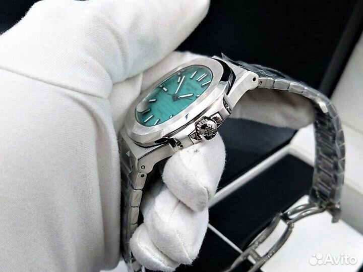 Изумительные мужские часы Patek Tiffany механика