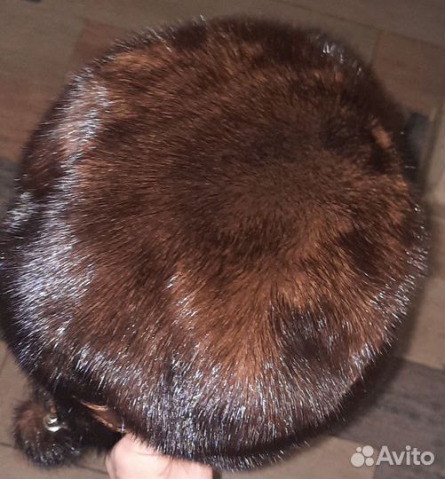 Шапка норковая новая