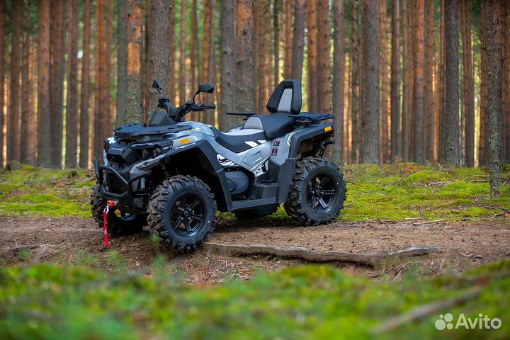 Квадроцикл рм (Русская Механика)рм 800 Т NEW серый