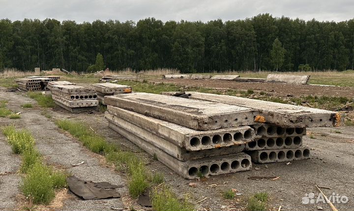 Плиты перекрытия ж/б бу