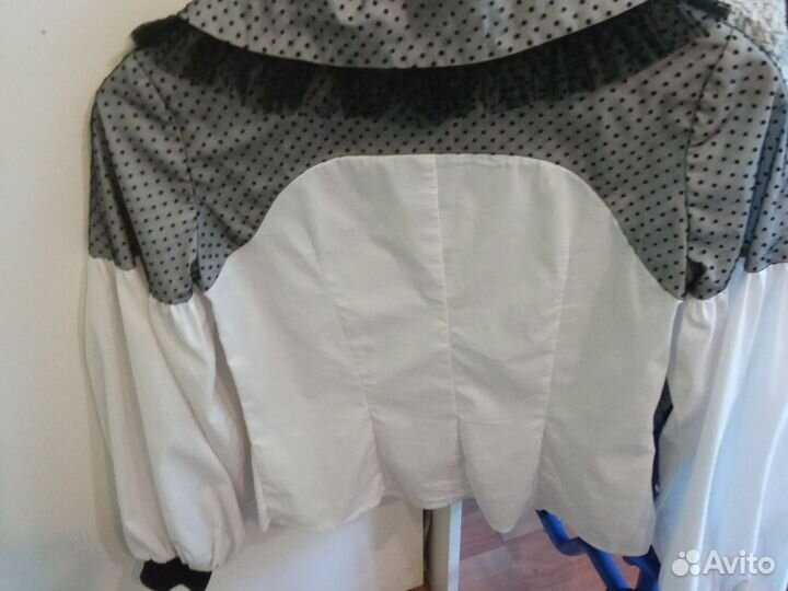 Блузка рубашка для девочки 152