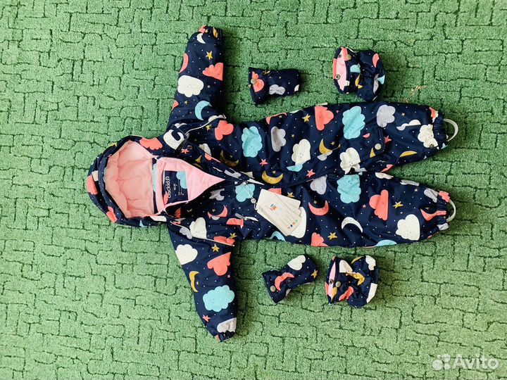 Комбинезон зимний crockid 80-86