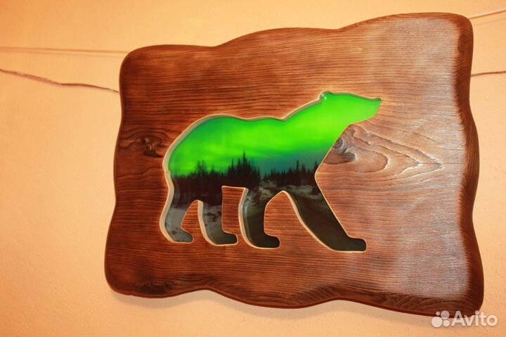 Медведь - панно 2