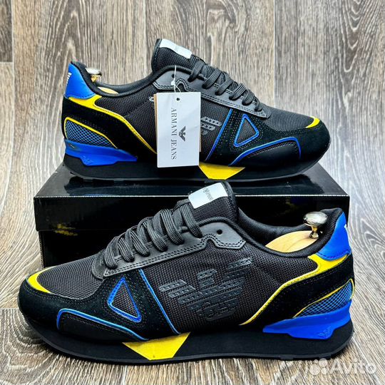 Кроссовки Мужские Emporio Armani EA7 Натуральная