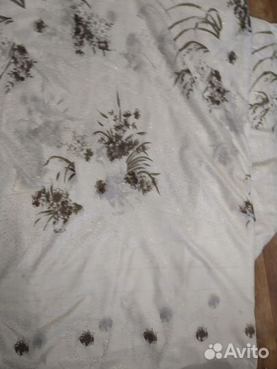 Тюль с люриксом