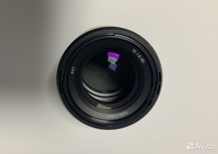 Объектив sony fe 1,8-85 mm