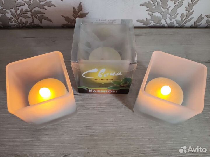 Декоративная светодиодная свеча/лампа/светильник