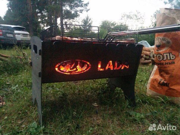 Мангал разборный 3 мм