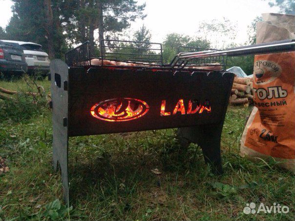 Мангал разборный 3 мм