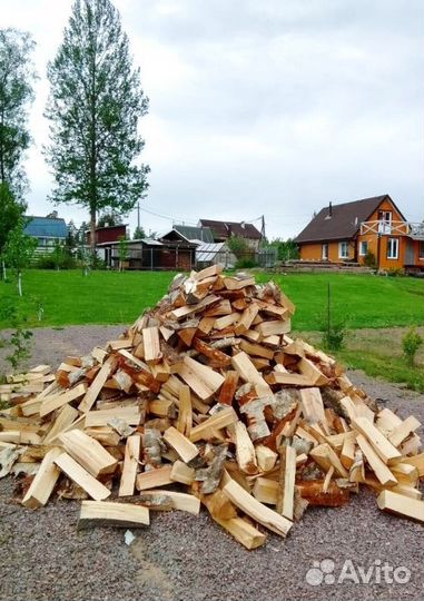 Дрова колотые от производителя