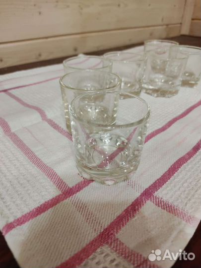 Рюмки водочные стеклянные