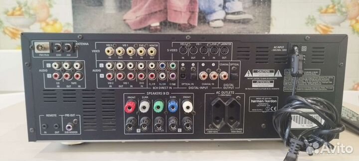 Av ресивер harman kardon