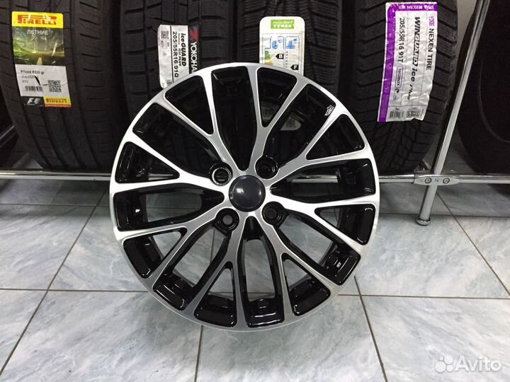 Диски литые R15 4*100 на Рио, Солярис