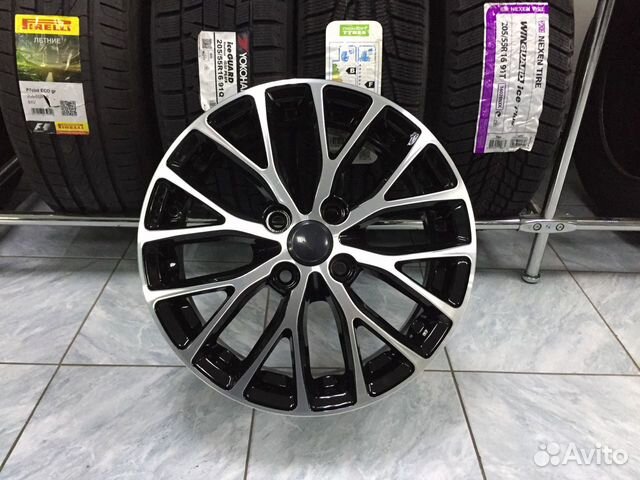 Диски литые R15 4*100 на Рио, Солярис