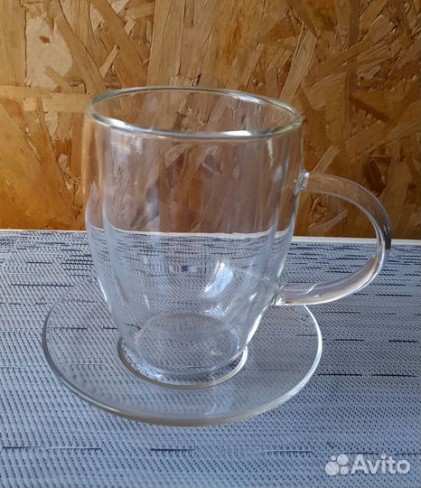 Кружка с двойными стенками