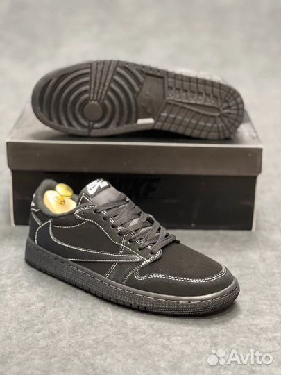 Nike Air Jordan 1 Low Travis Scott Black Phantom