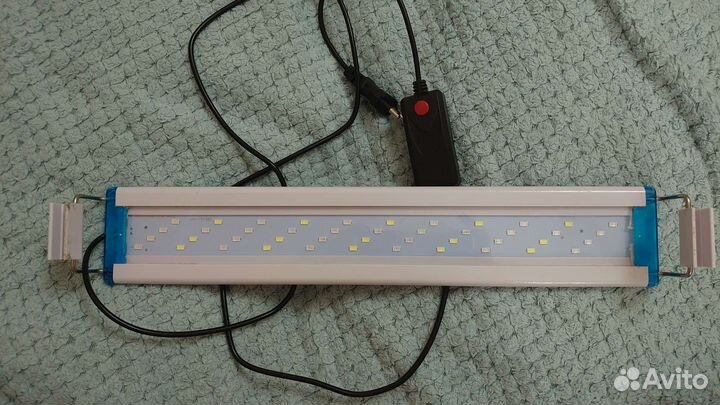 Светильник для аквариума LED RGB трехцветный