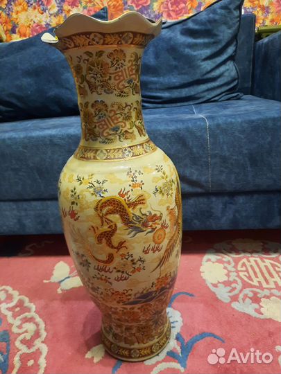 Коллекционная фарфоровая ваза Morita (Япония)