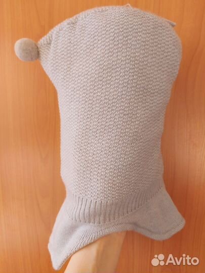 Шапка шлем для девочки