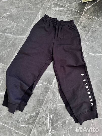 Штаны Maison Margiela MM6 Black Logo оригинал