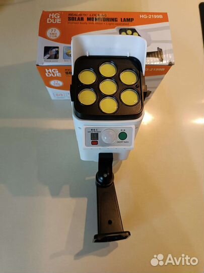 Фонарь с датчиком движения