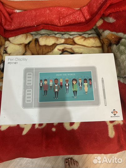 Графический планшет Gaomon PD1161 черный