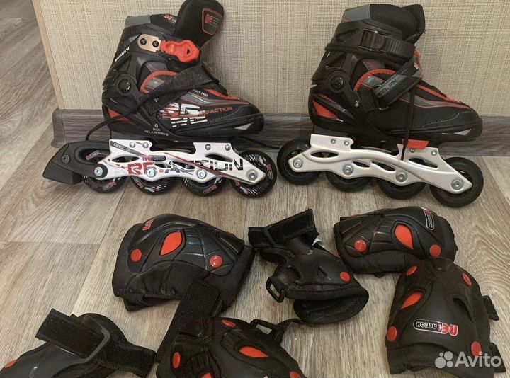 Детские ролики и защита 26-31