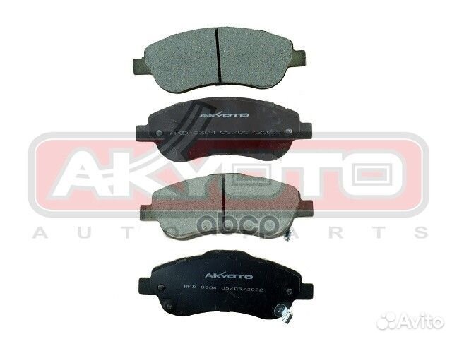 AKD-0304 asva колодки тормозные AKD0304 asva