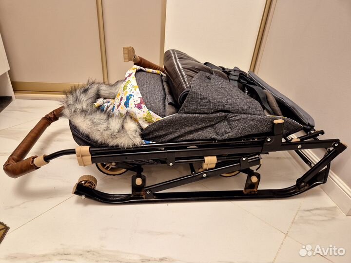 Коляска санки