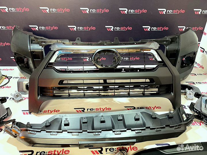 Рестайлинг в 20г Toyota Hilux Pick Up 15-19г