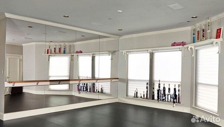 Стекло с установкой