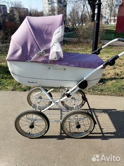 Детские коляски 2 в 1 эко кожа Reindeer