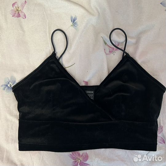 Топ бархатный Shein