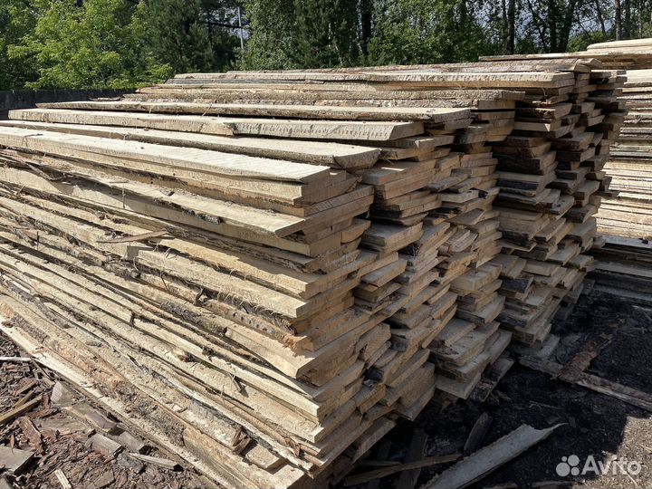 Доска Осиновая 25*150*3000. 50*200*3000