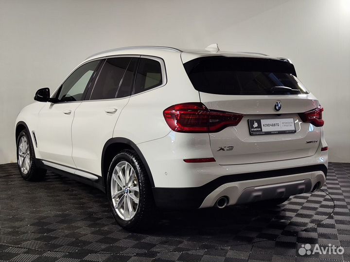 BMW X3 2.0 AT, 2018, 60 000 км