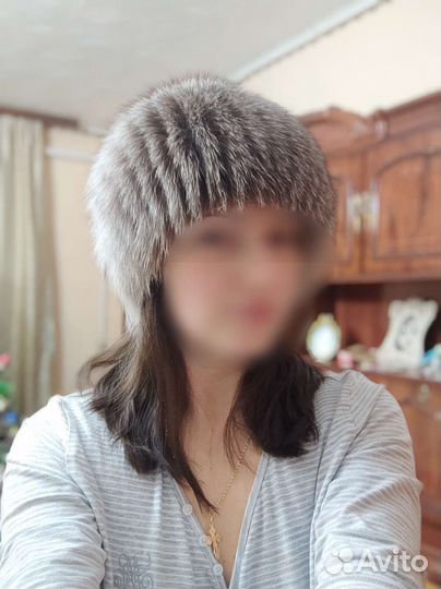 Шапка зимняя меховая женская