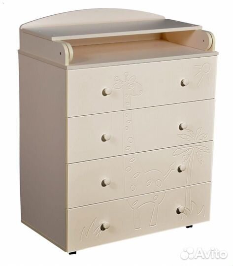 Комод детский с пел.доской Ульяна-9