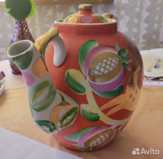 Чайник доливной Дулевский фарфор 4.5л