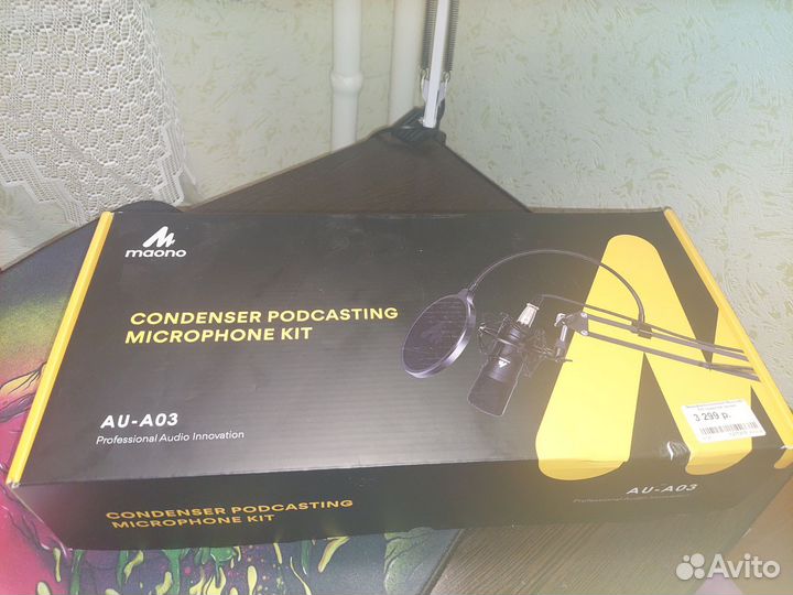 Микрофонный комплект maono, модель AU-A03