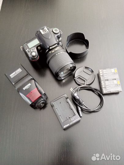 Зеркальный фотоаппарат nikon d80