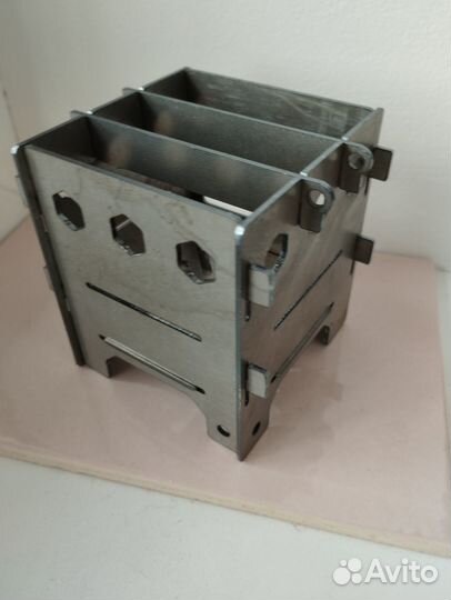 Туристическая печь щепочница